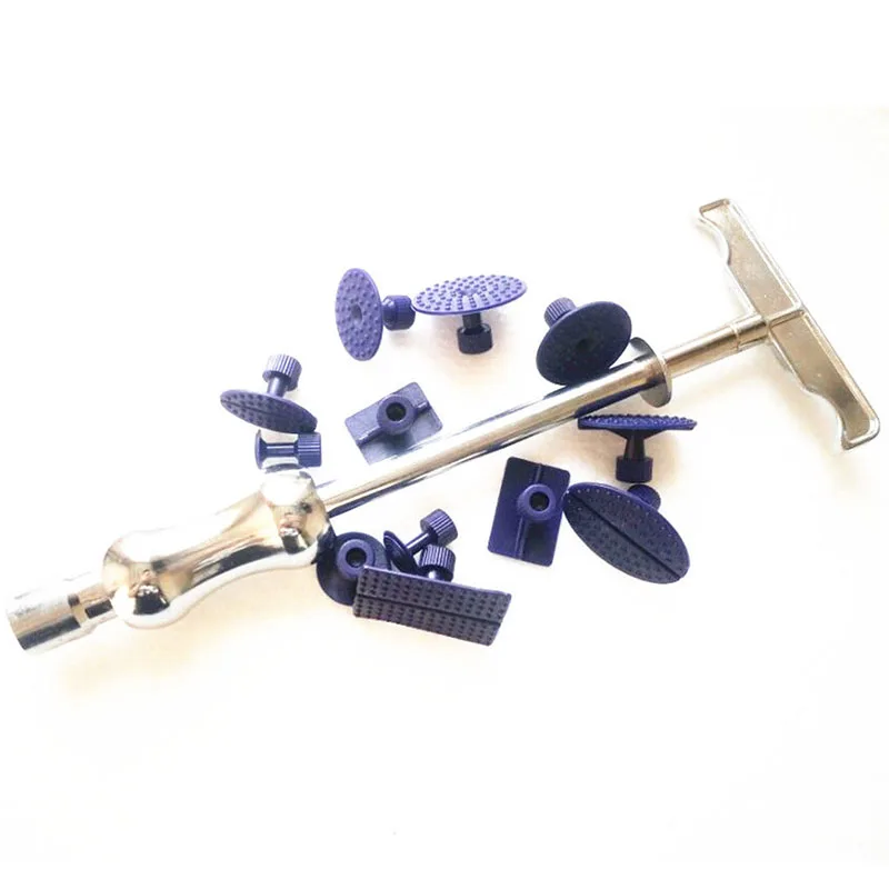 13 шт./компл. автомобильный корпус PDR Paintless Dent Repair T Bar Lifter инструмент для удаления