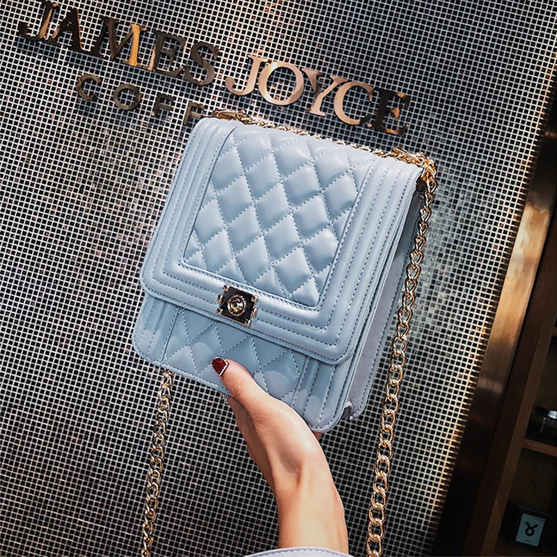 Роскошные женские сумки дизайнерские винтажные на плечо с цепочкой вечерняя