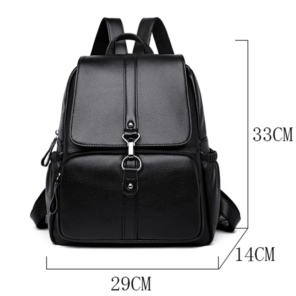Роскошные женские кожаные рюкзаки Сумки На Плечо Дизайнерские женские Mochila школьные рюкзаки для девочек большой емкости рюкзак для деловых поездок