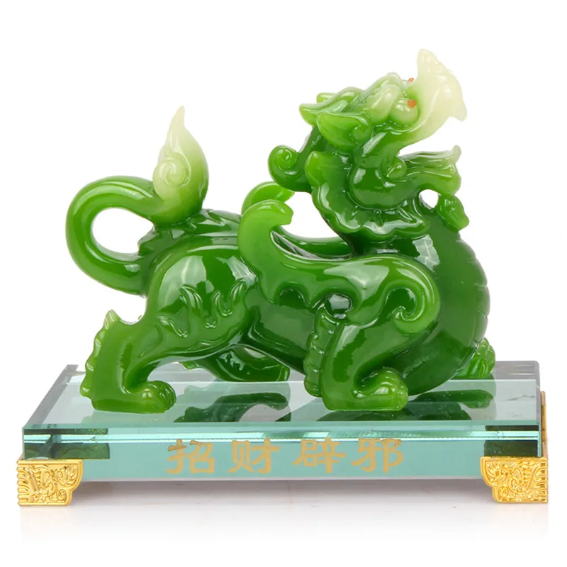 Фигурки талисманов pixiu мужские и женские в стиле арт Нефритовый медальон