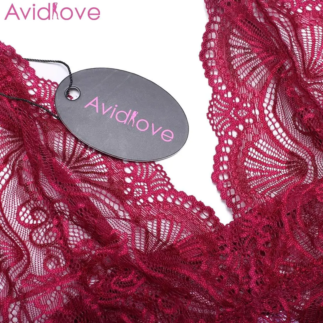 Avidlove женское сексуальное нижнее белье Babydoll эротические костюмы полые цветочные