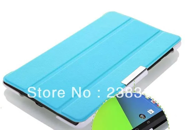 Умный кожаный чехол-книжка с подставкой для Google Nexus 7 II 2 Gen функцией сна и