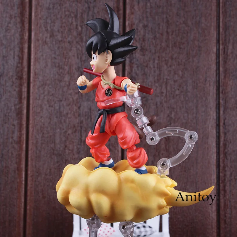 SHF фигурка "Dragon Ball" Son Goku и облако сальто Сон Гоку детство. Гоку ПВХ фигурка игрушка