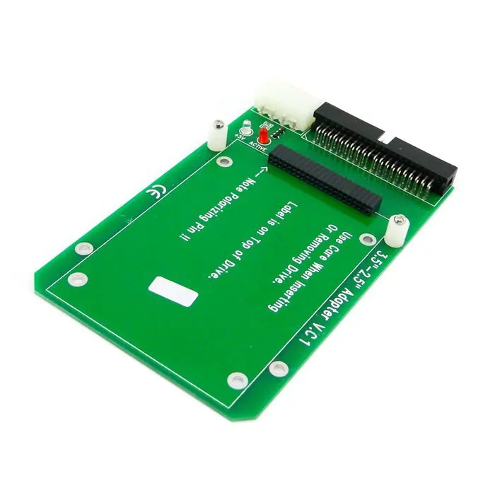 Ноутбук 44pin 2 5 &quotIDE до 40pin PC 3 5&quot IDE адаптер блока печатных плат для жесткого