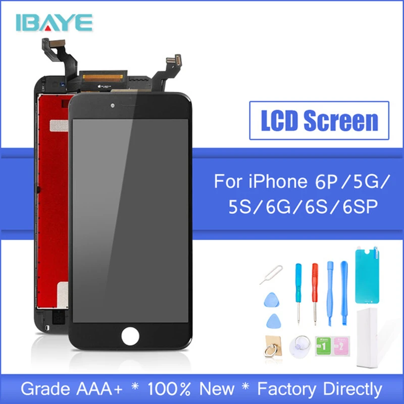 Класс AAA + для iPhone 6 6S Plus LCD с 3D силой кодирующий преобразователь сенсорного экрана