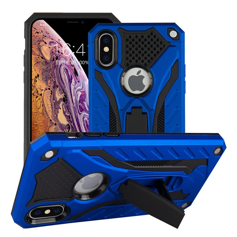 Противоударный защитный чехол для iPhone X 7 8 Plus XS XR MAX 6S 5S 6 6s 5 5s Plus|Бамперы| |