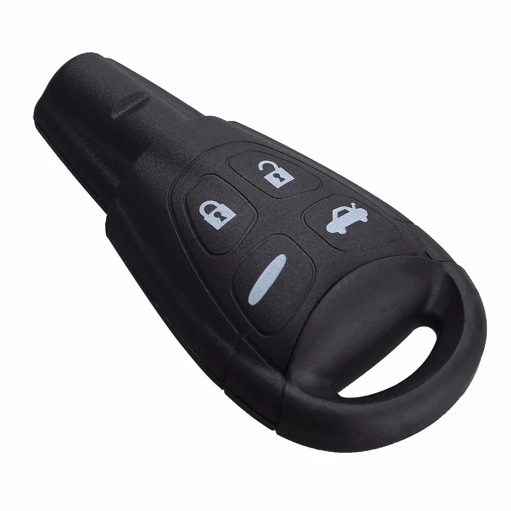 4 кнопки дистанционного ключа Fob чехол оболочка для SAAB 9-3 93 9-5 95 2003 2004 2005 2006 2007 2008 2009