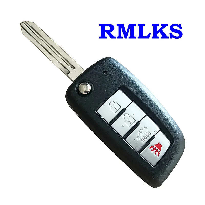 Флип Складные Uncut NSN14 лезвие авто ключ чехол для Nissan Sylphy Sunny NV200 марта Tiida Qashqai