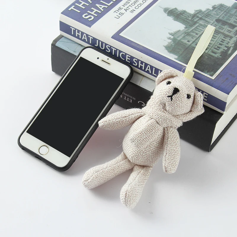 Милая ручная работа кролик висящая игрушка чучело кукла милый кулон медведь