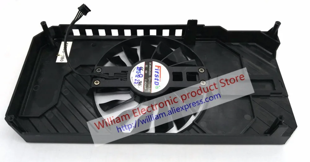 Оригинальный Для MAXSUN GTX 970 960 Графика карты вентилятор охлаждения FD9015H12S 12V