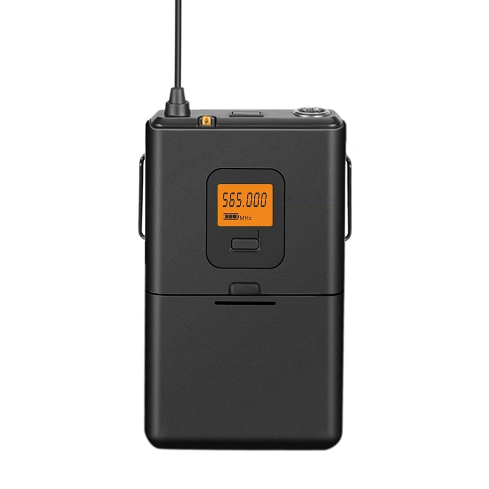 FIFINE K037 u-сегмент беспроводной микрофон усилитель лацкан клип голосовой UHF