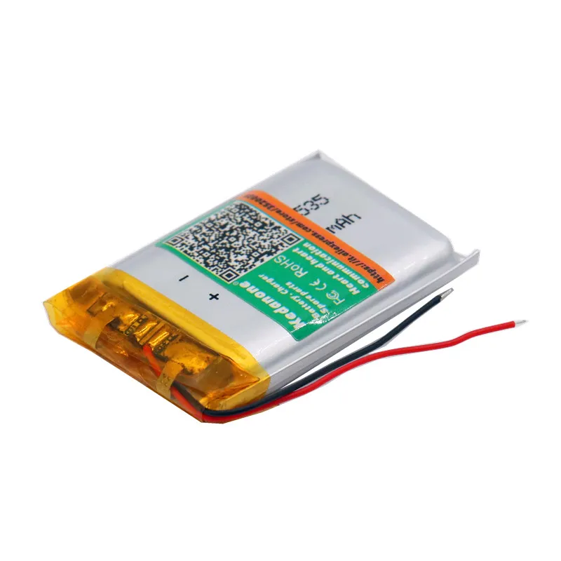 Kedanone 700mAh литий полимерный ионный аккумулятор для наушников тахограф модель 582535