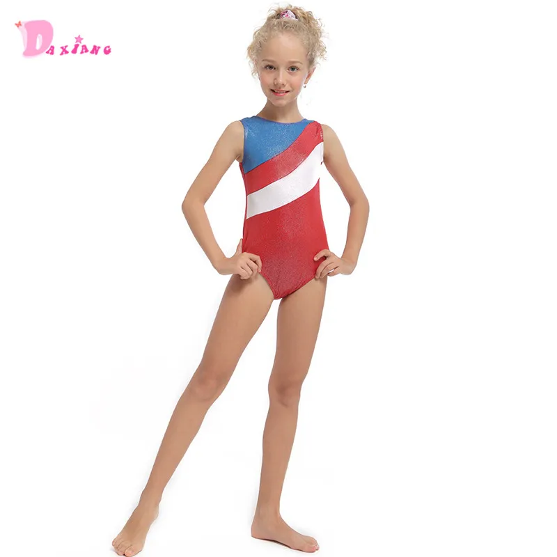 Балетные гимнастические леотарды Одежда для танцев маленьких девочек