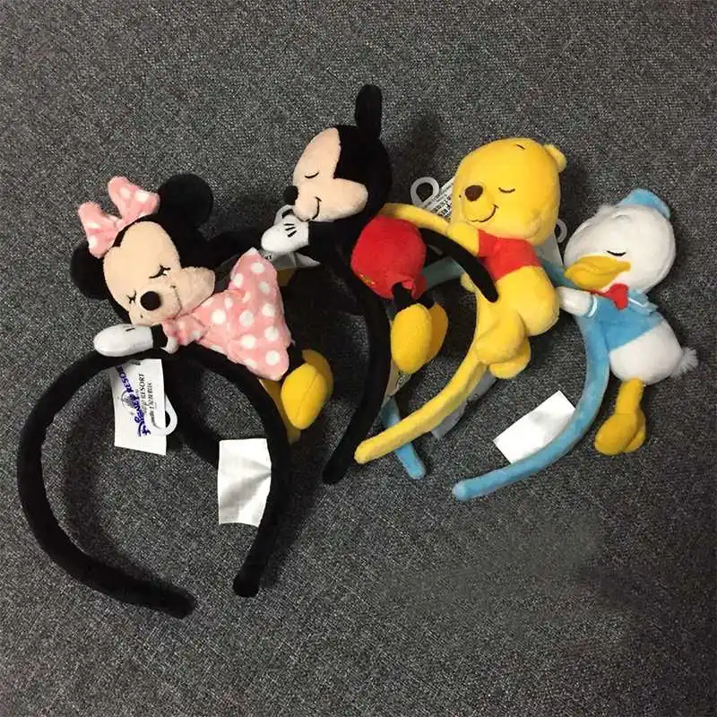 Модные Sweett сумма плюшевый tsum игрушка блесток ушками Повязка для костюма Плюшевая