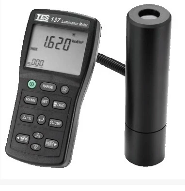 TES 137 измеритель яркости с двойным дисплеем 4 значный ЖК дисплей TES137|luminance meter|lcd