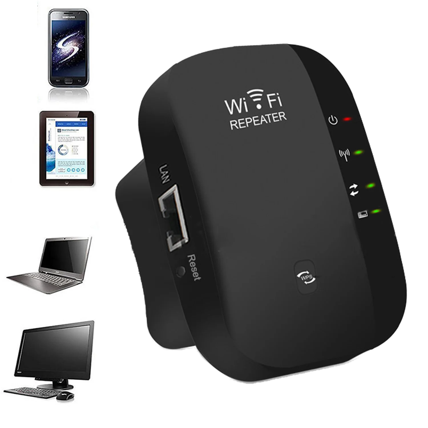 Усилитель сигнала Wi Fi VONETS 300 Мбит/с 2 4 ГГц|Беспроводные роутеры| |
