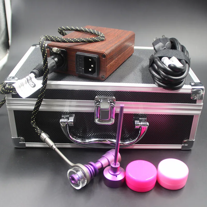 Оптовая продажа новый комплект Enail Dab электрические насадки для ногтей розового