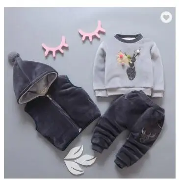 Комплекты одежды для девочек BIbiCola сезон осень зима Детские повседневные