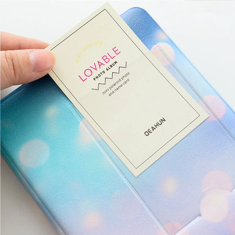 Фотоальбом BALLE с 64 карманами 3 дюймовый фотоальбом звездного неба для дюймового