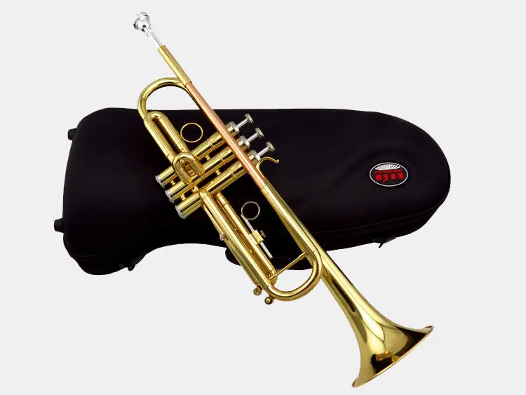 

Professional trumpet Bb perfect color high quality +case