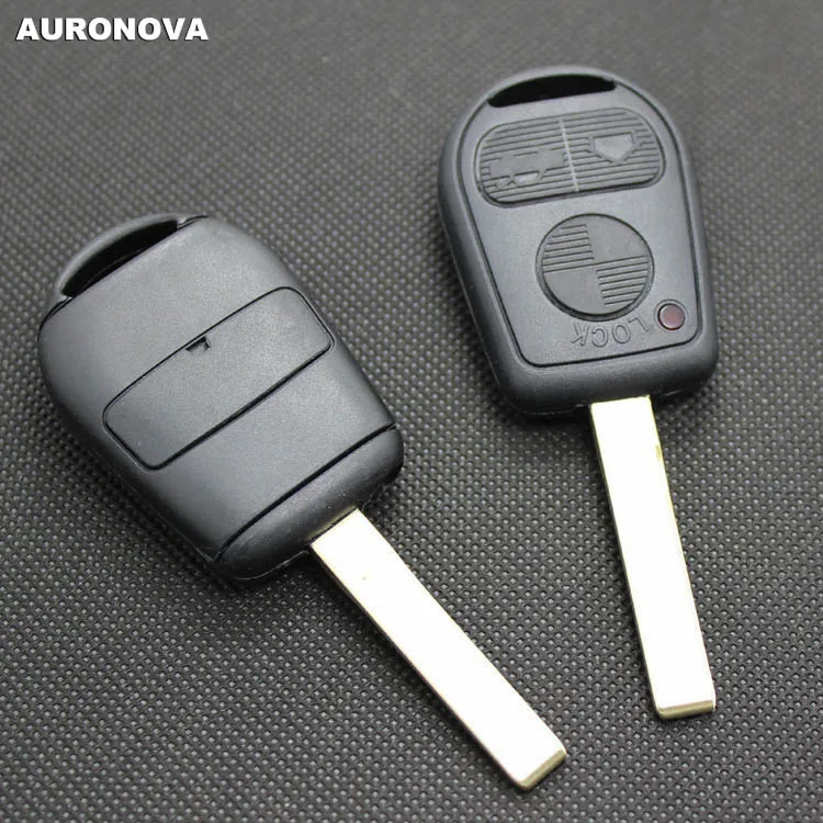 Новая замена оболочки ключа для BMW Z3 Z4 X5 E46 325i 325ci 325xi 330i 330ci 330xi 3 кнопки Hu92 Лезвие