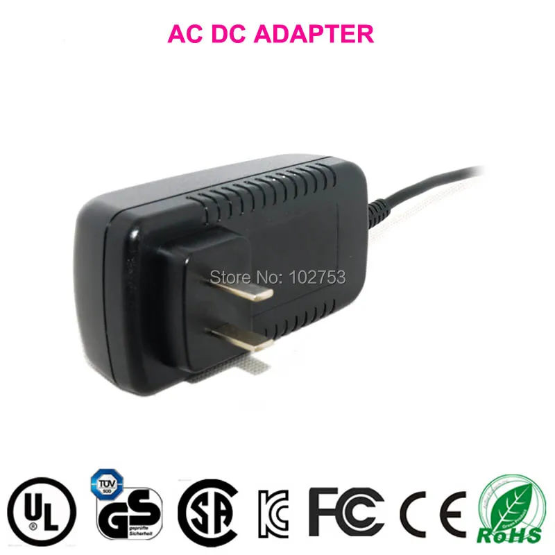 18 Вт Настенный источник питания с 5521 разъемом постоянного тока 1 шт. Бесплатная