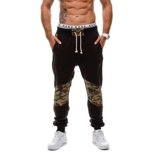 2018 новые мужские Джоггеры брюки спортивные штаны Jogger плюс размер 38 40 камуфляжные