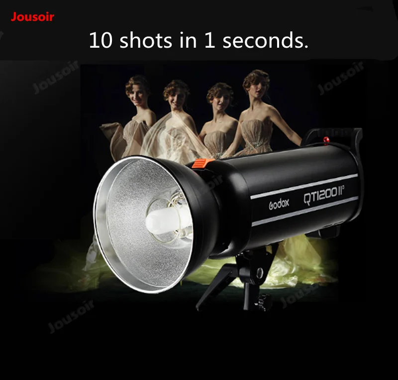 Godox Фотостудия Flash Strobe светильник kit быстрее 1200WII второе поколение flash deep mouth soфтbox