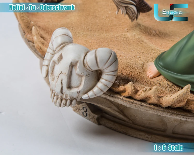 Модель вееров 38 см BLEACH Neliel resurcecion GK смоляная статуя фигурка для коллекции