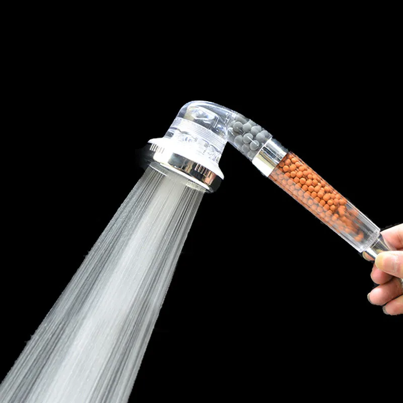 Shower Head Bathroom 3 Function Adjustable Anion High Pressure Water Saving Handheld A 001 | Обустройство дома
