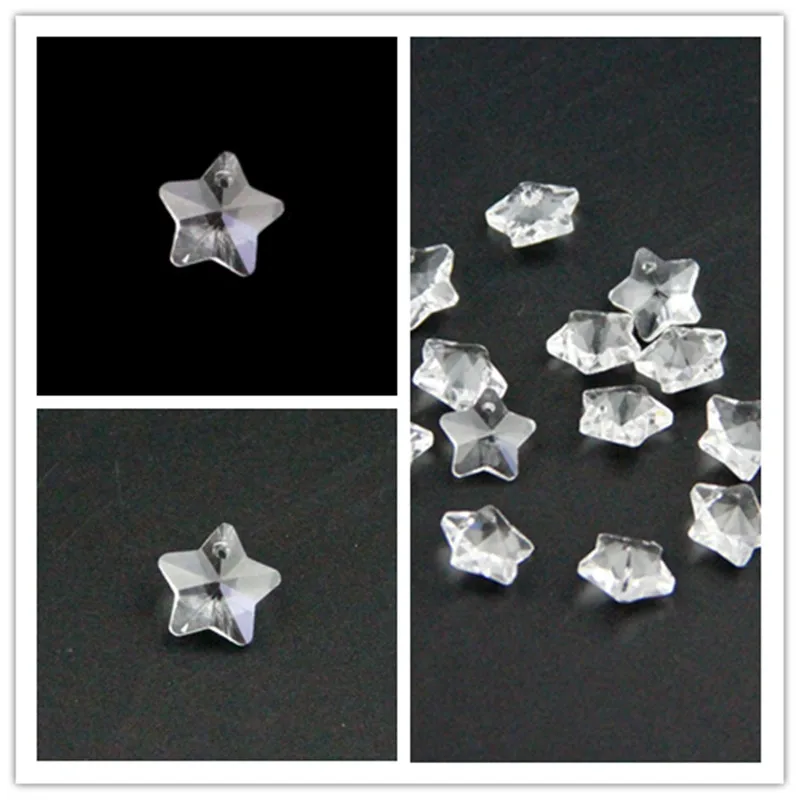 Хрустальные занавески/Ламповые бусины 2000 шт./лот 14 мм прозрачные цветные