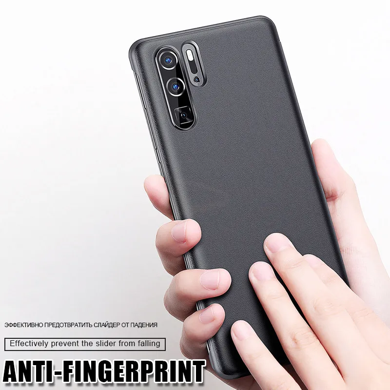 Luxury Leather Flip Phone Case Cover The For Huawei P30 P20 Lite Shockproof Pro Honor 8x Smart View |