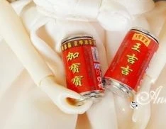 2pcs red drink 1:12 миниатюрная кукольная мебель миниатюрный стакан морозильник мини-холодильник для холодильника для кукольного домика Декор ролевые игрушки - Цвет: 2pcs red drink