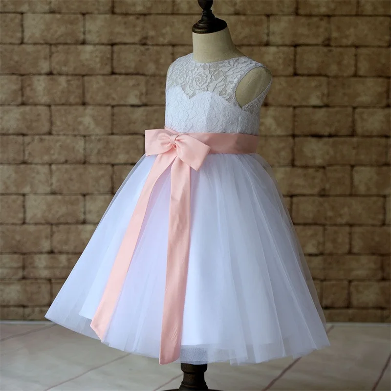 

Новинка 2017, платья для девочек с цветочным принтом и поясом, детское/Детское платье с вырезом на спине для маленьких девочек, нарядное плать...