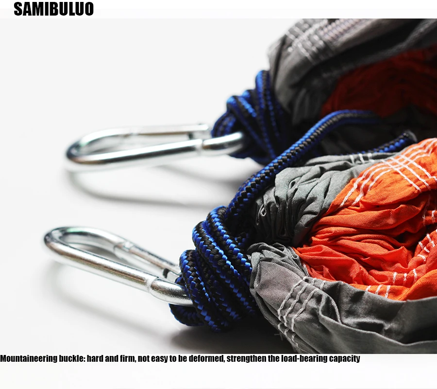 Кемпинг гамак легкий портативный двойной парашют гамаки москитный нейлоновый