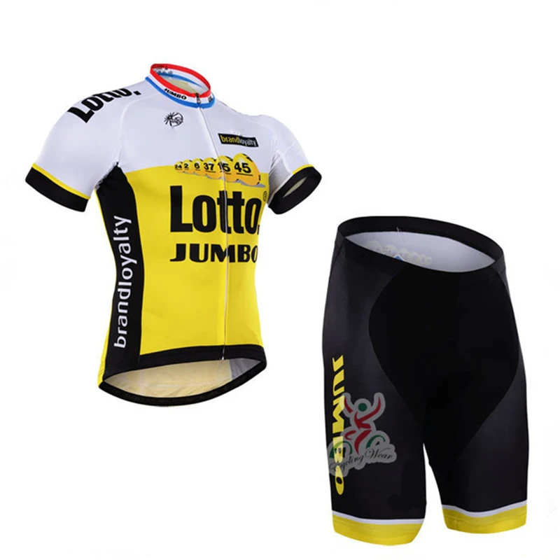 LOTTO 2019 Велоспорт Джерси комплект с коротким рукавом лето MTB велосипедная