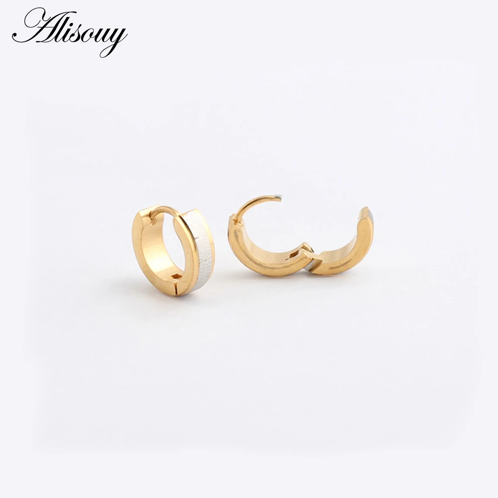 Женские и мужские серьги кольца из нержавеющей стали|fashion hoop earrings|hoop earringsstainless steel