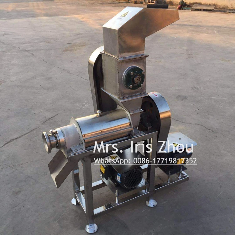 0.5T/h output apple juice extractor orange juicing machine with crusher