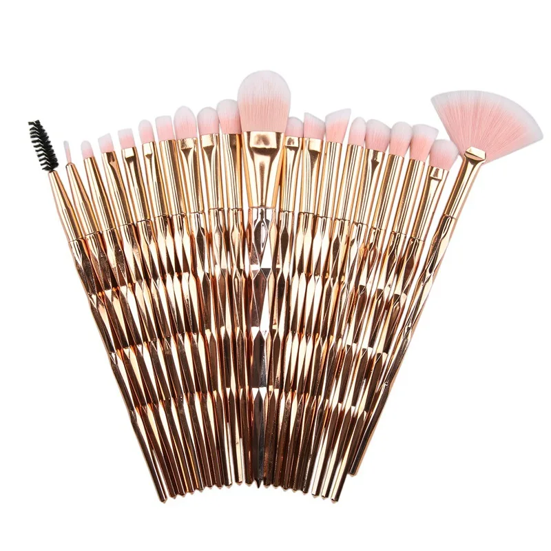 20 шт. Алмазная Кисть для макияжа Единорог макияж глаз набор кисточки кисточка