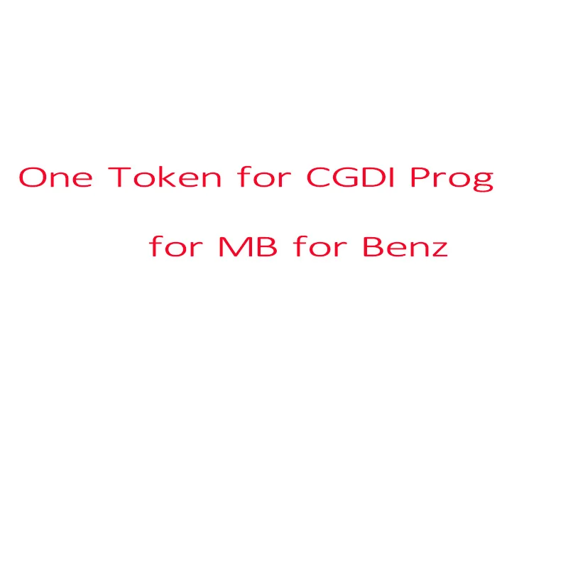 Один жетон для CGDI Prog MB Benz программиста ключа автомобиля | Автомобили и мотоциклы