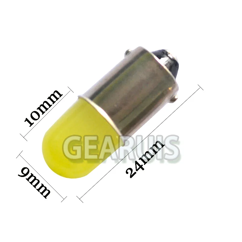 100 шт. термостойкие T11 363 BA9S COB 30MA круглые 3D Led T4W 1 SMD Автомобильные светодиодные