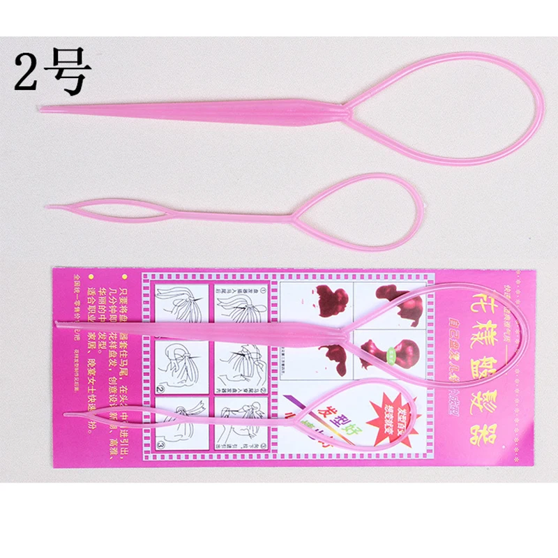 2 шт. пластиковые зажимы для конского хвоста|Заколки плетения кос| |