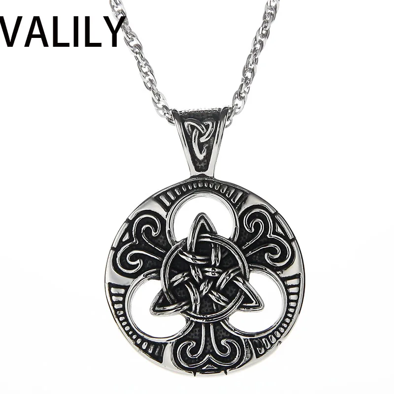 EdgLifU Чёрное Колье с кулоном из нержавеющей стали 23 дюйма|necklace stainless steel|stainless steelmens chokers |