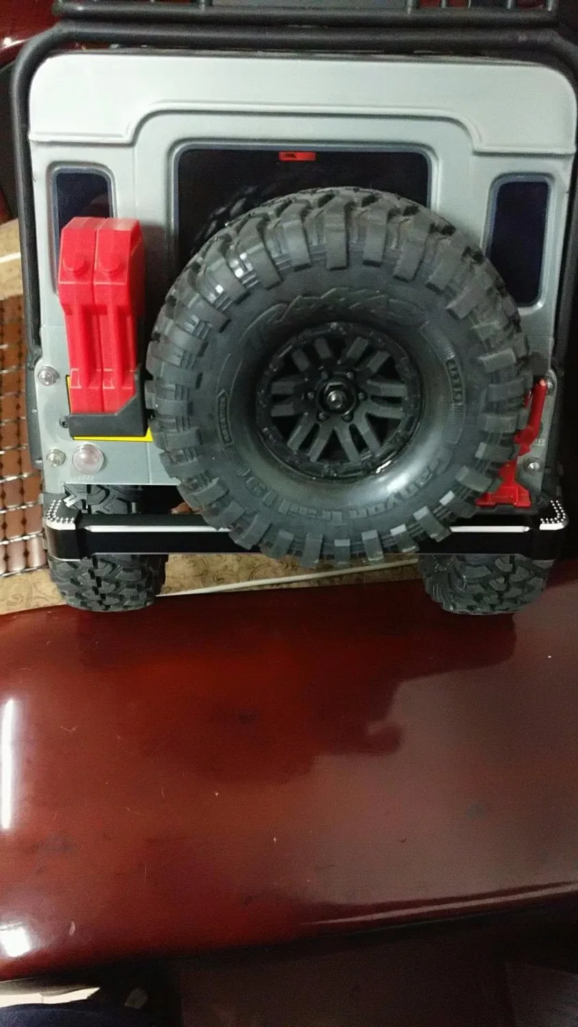Комплект алюминиевых задних бамперов для TRAXXAS TRX4|traxxas parts|parts forparts traxxas |