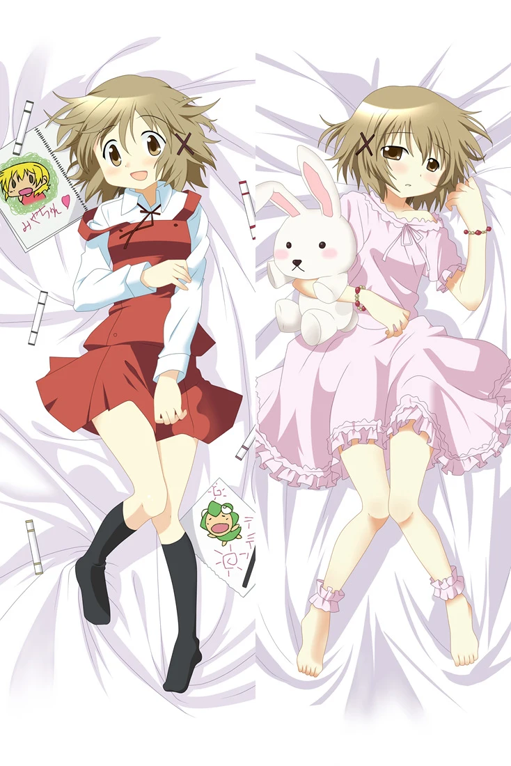 Аниме Hidamari рисунок персонажей сексуальная девушка Юно Miyako Nazuna отаку Подушка