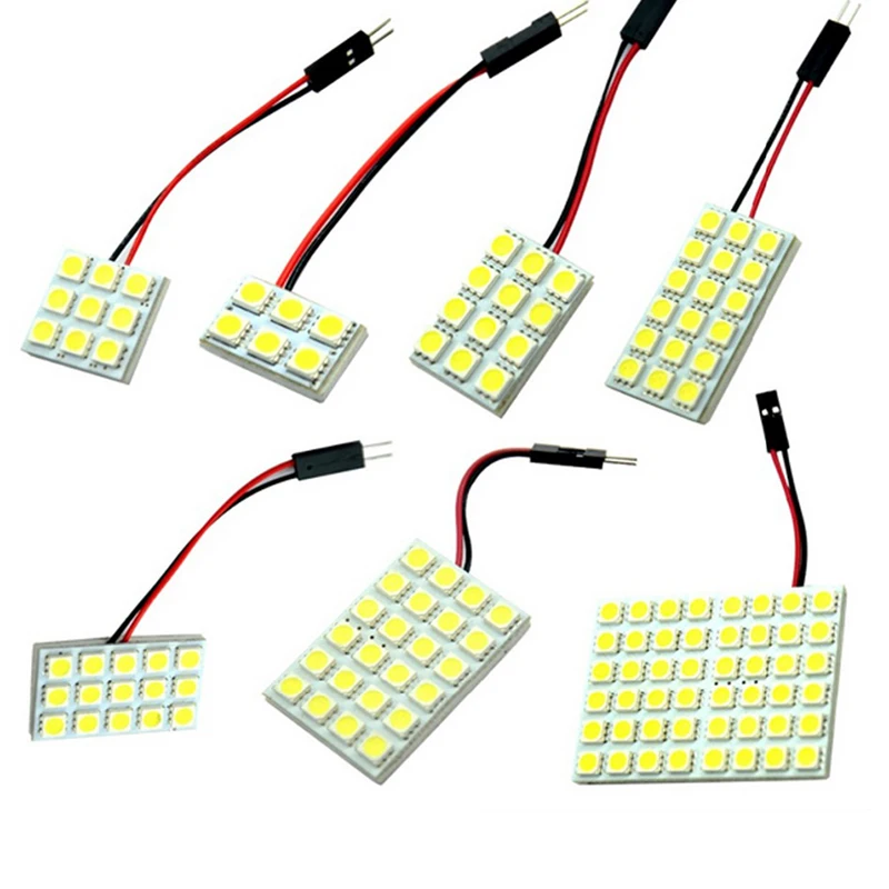 Светодиодный светильник T10 Festoon 5050 48/24/15/12 SMD белый/теплый белый/холодный белый BA9S