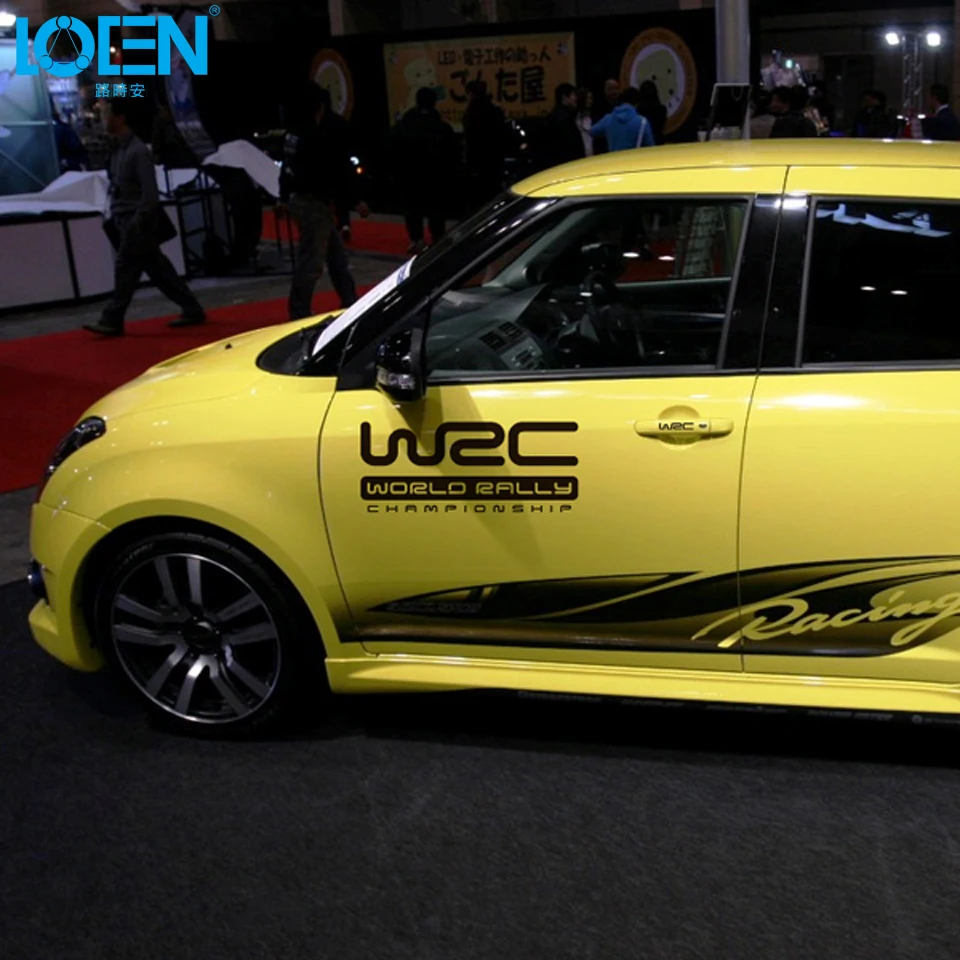 WRC World Rally Championship Racing для автомобильного стайлинга светоотражающий виниловый