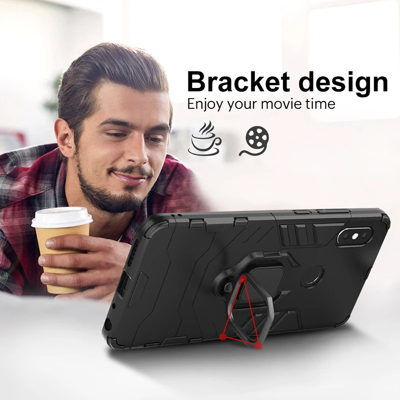 Чехол FCOWB для huawei P30 lite Роскошный деловой чехол с магнитным кольцом телефона Pro