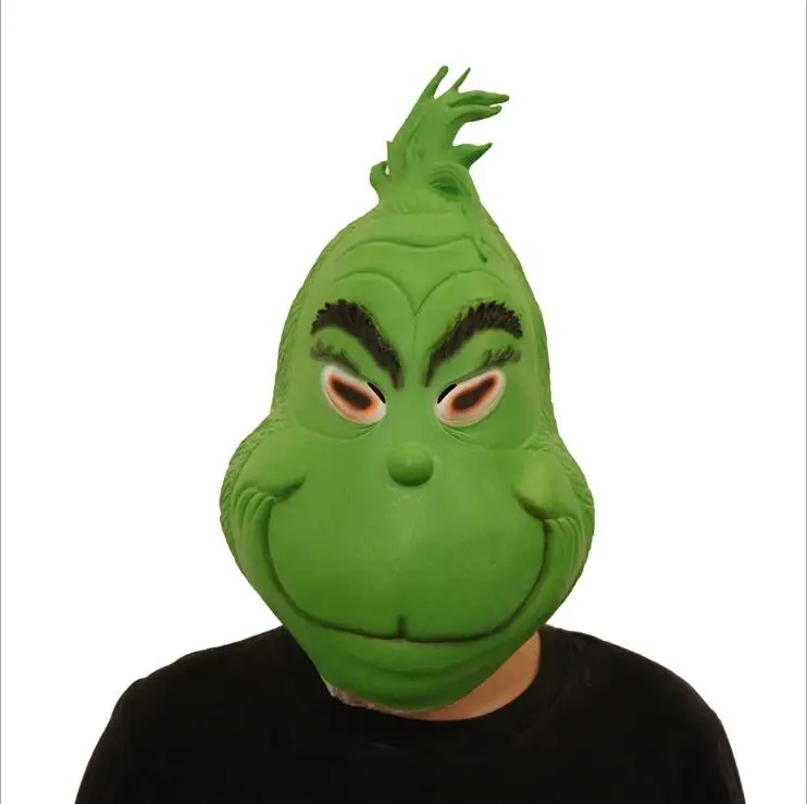 Маски для косплея «The Grinch»; Вечерние Маски для косплея на Хэллоуин; коллекция фанатов; Прямая поставка
