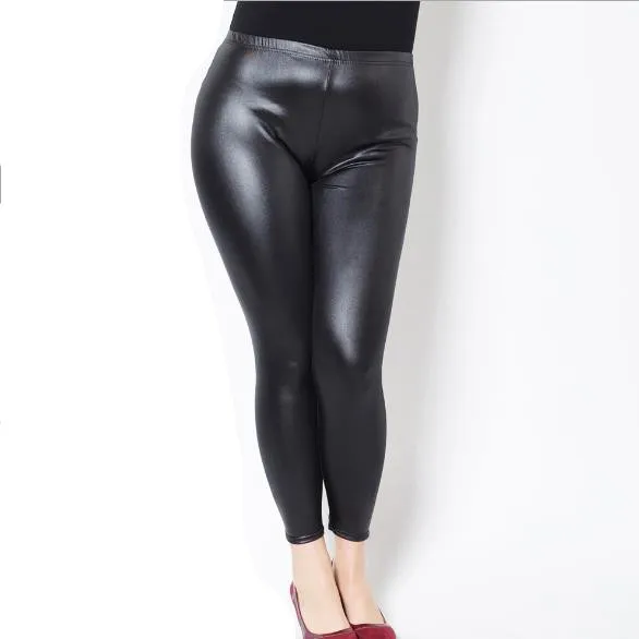 Женские брюки pantalon карандаш из искусственной кожи на осень и зиму 2020